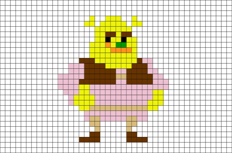 Shrek Pixel Art – BRIK