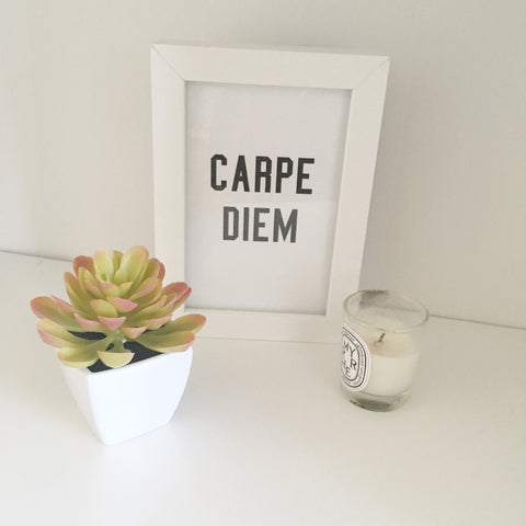 Carpe Diem Art Print