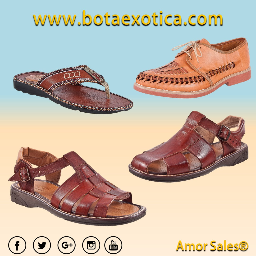 Huaraches para Hombre – Bota Exotica 