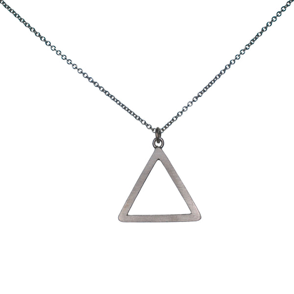 Tri Drop Silver Pendant