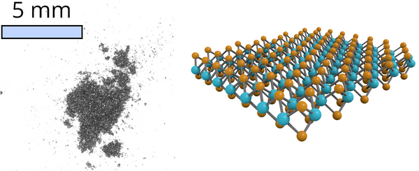 Molybdenum diselenide structure