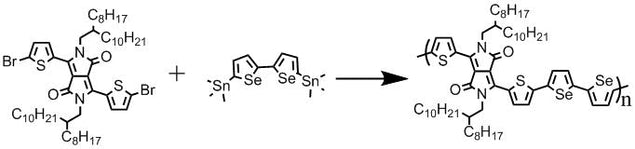 pdpp-alt-dtbse-synthesis with 3,6-bis(5-bromothiophen-2-yl)-2,5-bis(2-octyldodecyl)pyrrolo[3,4-c]pyrrole-1,4(2H,5H)-dione and 5,5’-di(thiophen-2-yl)-2,2’-biselenophene