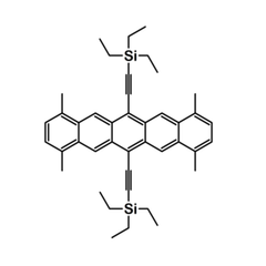 TMTES pentacene chemical structure