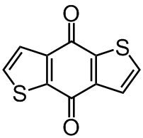 Chemical structure of Benzo-dithiophene-dione, CAS 32281-36-0