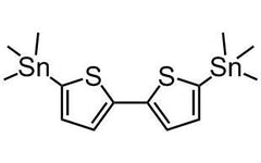 Chemical structure of 5,5'-bis(trimethylstannyl)-2,2'-bithiophene