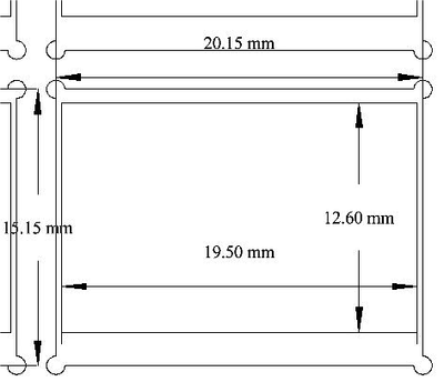 High density twelve substrate evaporation stack (dimensions)