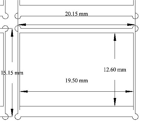 High density twelve substrate evaporation stack (dimensions)