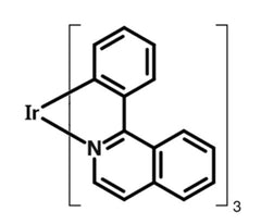 Chemcial structrure of Ir(piq)3