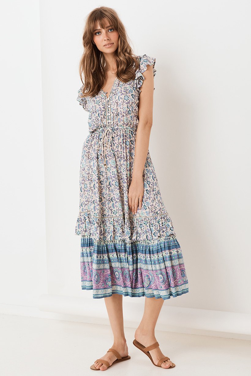 spell midi dress