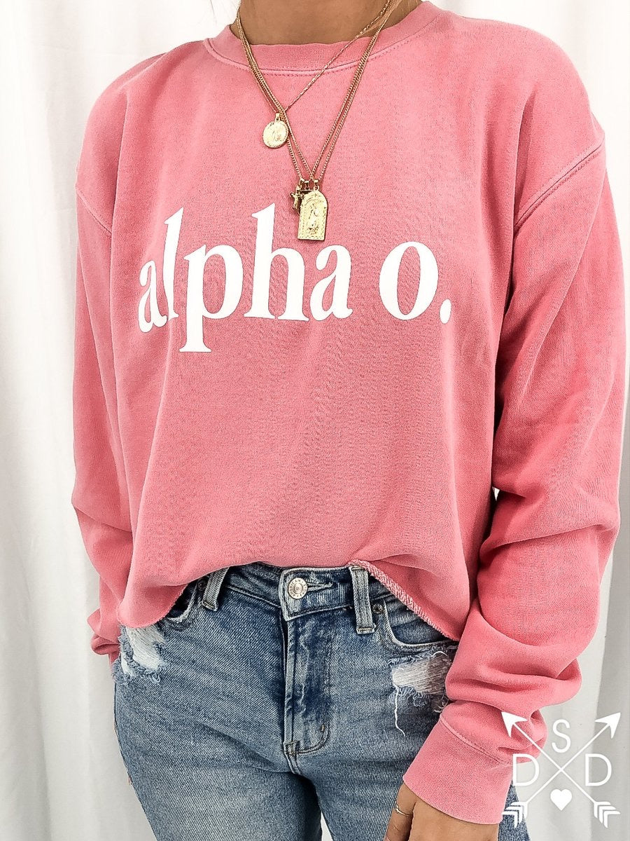 zeta tau alpha corduroy sweatshirt