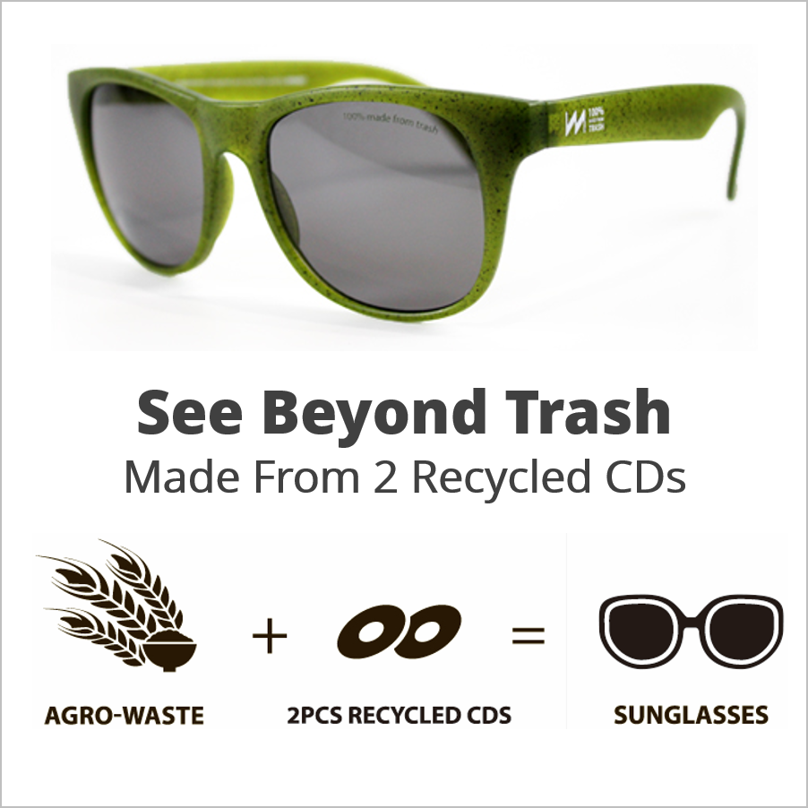Sunglasses Made From CDs