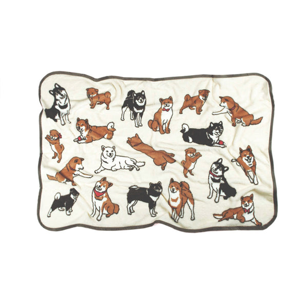 SHIBA INU FLEECE BLANKET – MaryJaneNite