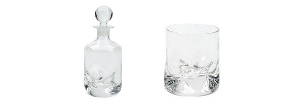 Italian glassware and decanter