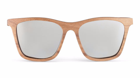 Knight Silver SideRoot Wood Sunglasses