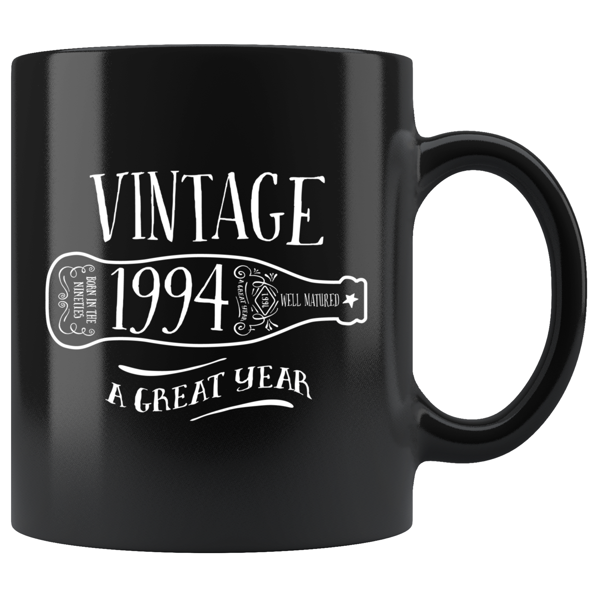 Vintage 1994 - Black Mug