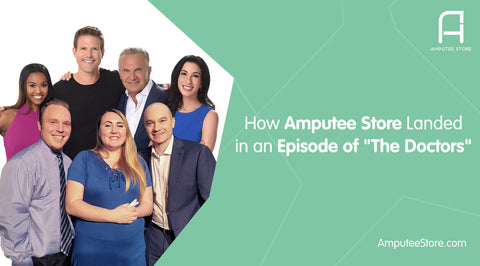 Amputeestore.com is on CBS's "The Doctors" helping a congenital amputee reach her goals.