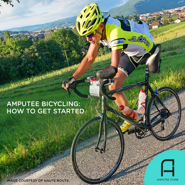 How to get started bicycling as an amputee.
