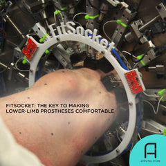 The FitSocket is developed by researchers in MIT to help make lower-limb prostheses more comfortable.