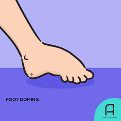 Foot doming