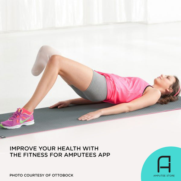 The Fitness For Amputees app helps unilateral below-the-knee amputees workout and keep fit.