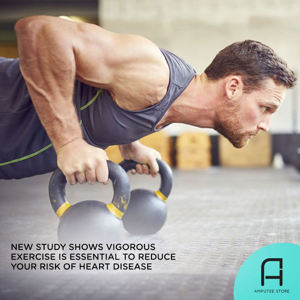 New evidence suggests that vigorous exercise may reduce one's risk of heart disease.