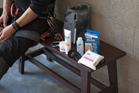 Prosthetic essentials for your gym bag.