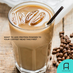 Adding protein powder in your coffee has benefits like improved workout performance.