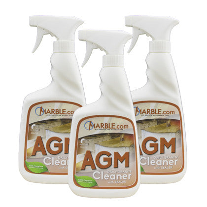 Agm Granite And Marble Countertop Cleaner 3 Pack Mr Stone Llc