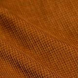 Armadale Waffle Overshirt - Rust