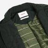 Brae Padded Lined Mac - Black