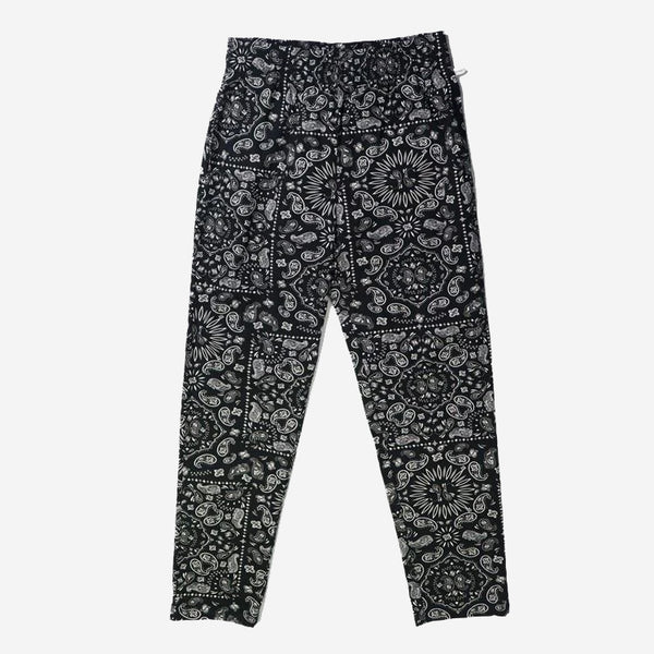 Cookman - Waiter's Pants - Black Paisley – Muddy George