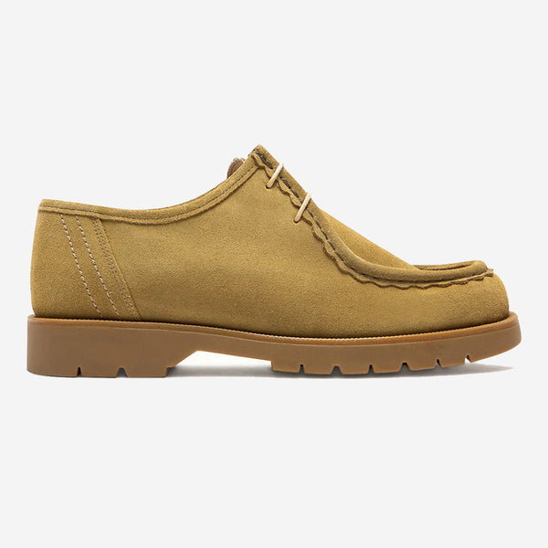 Padror VV Suede Tyrolean Shoes - Kaki Green
