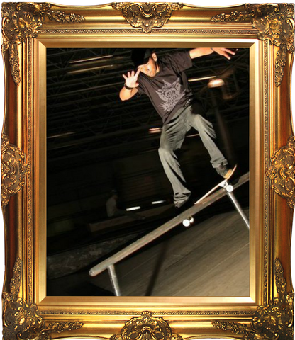 Tony Simmons skateboard team rider for Modern Skate and Surf