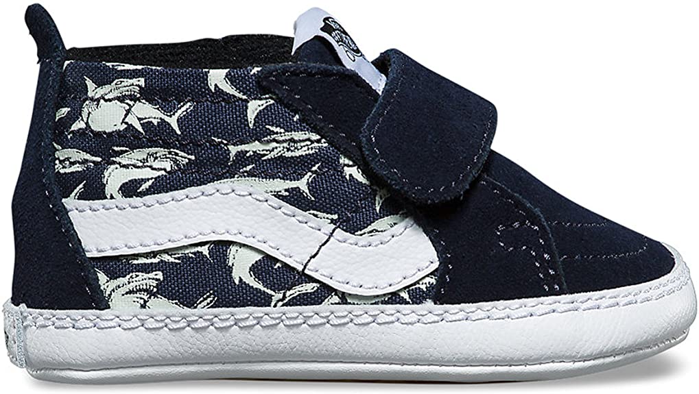 vans kids shark shoes