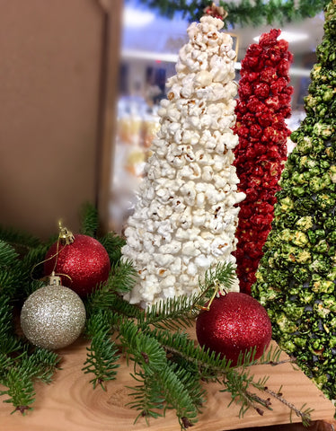 Holiday Popcorn Trees