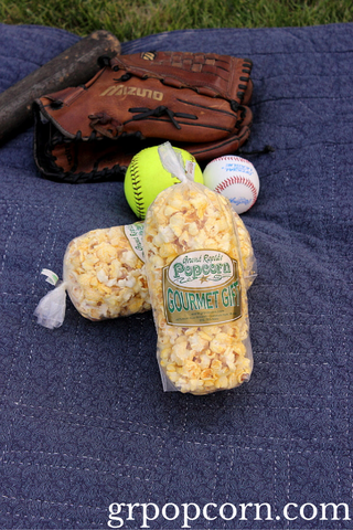 Baseball Popcorn Snacks