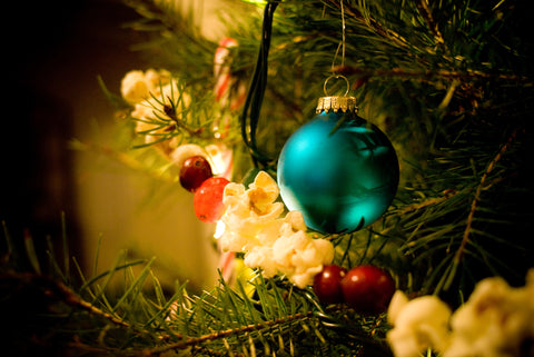 Christmas Tree Popcorn Strand Decoration