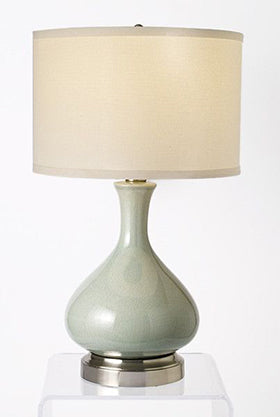 bartlett celadon cordless lamp modern lantern