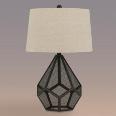 Black mesh mason lamp cost plus