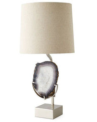 Agate lamp by Horchow