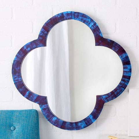 Lapis Wall Mirror by Candelabra