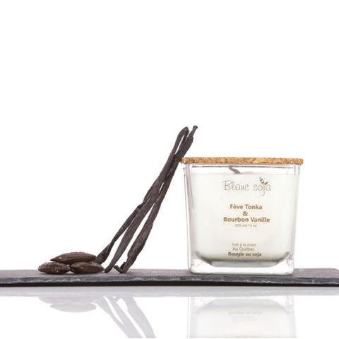 Vanilla bourbon & Tonka Beans Soy Candle