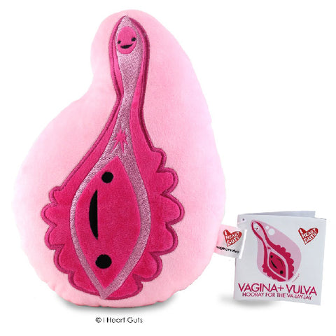 Vagina+Vulva Plush by I Heart Guts