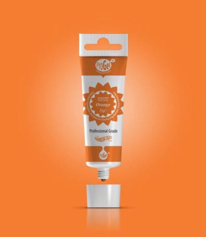 Rainbow Dust Progel Gel Food Coloring Orange