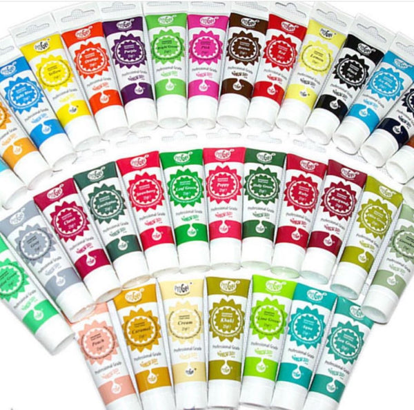 Rainbow Dust Progel Full Set Gel Food Coloring – Party Train Cake ... Rainbow Dust Progel Full Set Gel Food Coloring – Party Train Cake ...