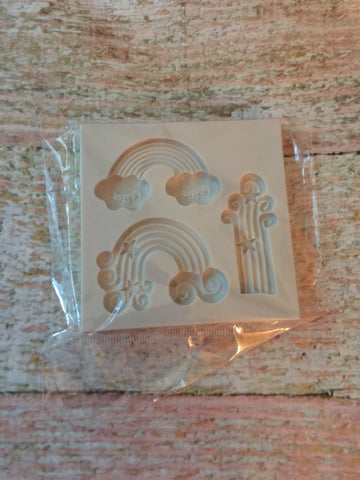 Rainbows Ready Silicone Mold $5