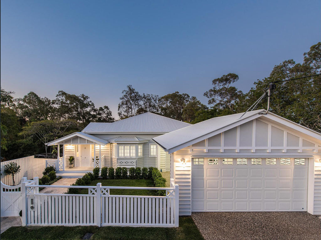 Hamptons style home in Brisbane Queensland 167 Simpsons Rd Bardon Queensland