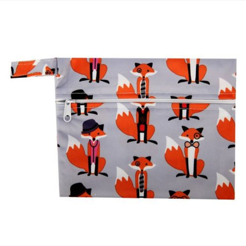 Mini Wetbag "Foxes"