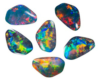 October - opal gemstone