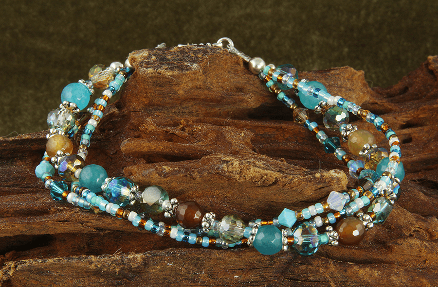 turquoise beaded bracelet